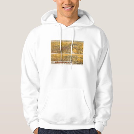 Uitzicht van Los Angeles, 1894 Hoodie (Voorkant)