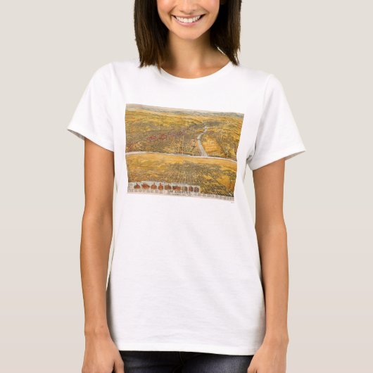 Uitzicht van Los Angeles, 1894 T-shirt (Voorkant)