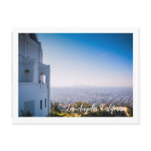 Uitzicht van Los Angeles van het Observatorium Gri