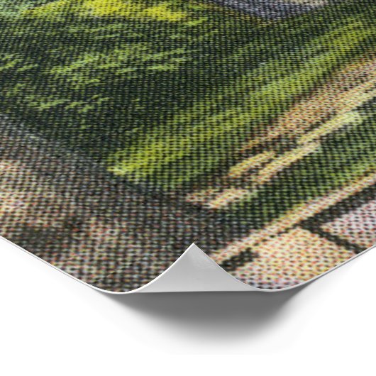 Uitzicht van Louisa May Alcott House Poster (Hoek)