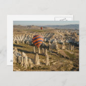 Uitzicht van luchtballonnen, Cappadocia 2 Briefkaart (Voorkant / Achterkant)