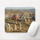 Uitzicht van luchtballonnen, Cappadocia 2 Muismat (Met muis)