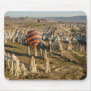 Uitzicht van luchtballonnen, Cappadocia 2 Muismat