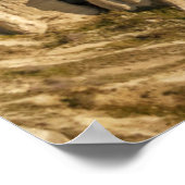 Uitzicht van luchtballonnen, Cappadocia 2 Poster (Hoek)