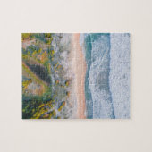 Uitzicht van luchtstrand legpuzzel (Horizontaal)