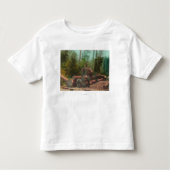 Uitzicht van Lumberjacks, Logging SceneSterling, C Kinder Shirts (Voorkant)