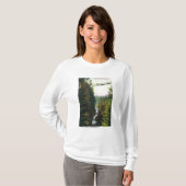 Uitzicht van Lynn Canyon Suspension Bridge T-shirt (Voorkant volledig)