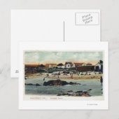 Uitzicht van Macabee Beach Monterey, CA Briefkaart (Voorkant / Achterkant)