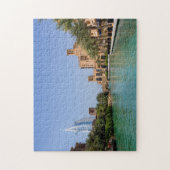 Uitzicht van Madinat Jumeirah, Dubai Legpuzzel (Verticaal)