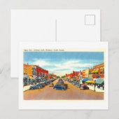 Uitzicht van Madison, South Dakota, Briefkaart (Voorkant / Achterkant)
