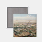 Uitzicht van Madrid vanaf het Plaza de Toros Magneet (Voorkant / Achterkant)