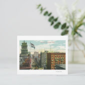 Uitzicht van Main Street 2 Briefkaart (Staand voorkant)