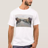 Uitzicht van Main Street 2 T-shirt (Voorkant)