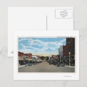 Uitzicht van Main Street 3 Briefkaart (Voorkant / Achterkant)