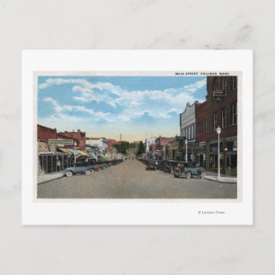 Uitzicht van Main Street 3 Briefkaart