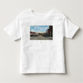Uitzicht van Main Street 3 Kinder Shirts (Voorkant)