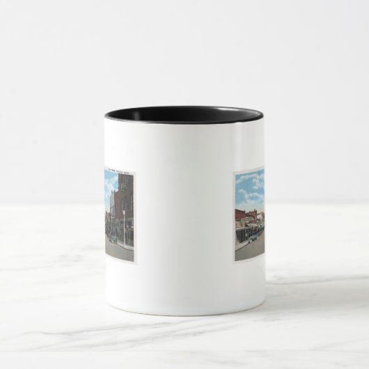 Uitzicht van Main Street 3 Mok (Midden)