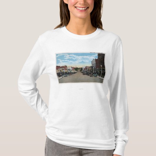 Uitzicht van Main Street 3 T-shirt (Voorkant)