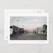 Uitzicht van Main Street Briefkaart (Voorkant / Achterkant)