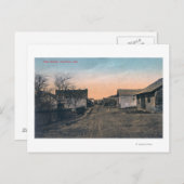 Uitzicht van Main Street Hornitos, CA Briefkaart (Voorkant / Achterkant)