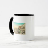 Uitzicht van Main Street, Horse Carriage Mok (Voorkant links)