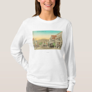 Uitzicht van Main Street, Horse Carriage T-shirt