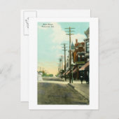 Uitzicht van Main Street Monrovia, CA Briefkaart (Voorkant / Achterkant)