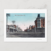 Uitzicht van Main Street Salinas, CA Briefkaart (Voorkant)