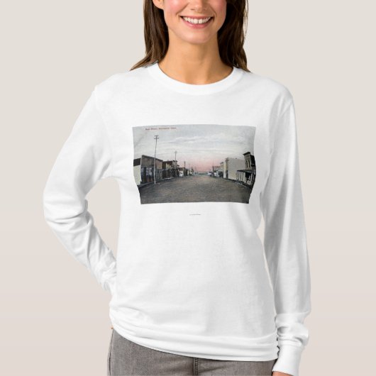 Uitzicht van Main Street T-shirt (Voorkant)