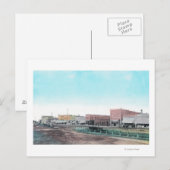 Uitzicht van Main StreetBlackfoot, ID Briefkaart (Voorkant / Achterkant)