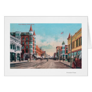 Uitzicht van Main StreetBoise, ID