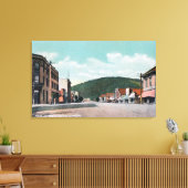 Uitzicht van Main StreetColville, WA Canvas Afdruk (Insitu (Woonkamer))