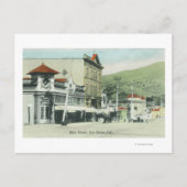 Uitzicht van Main StreetLos Gatos, CA2 Briefkaart (Voorkant)