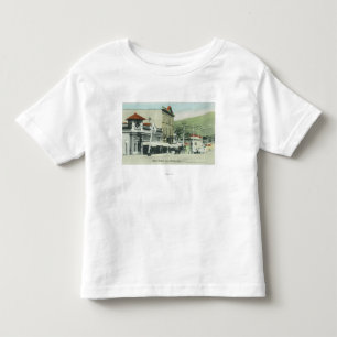 Uitzicht van Main StreetLos Gatos, CA2 Kinder Shirts