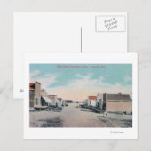 Uitzicht van Main StreetMansfield, WA Briefkaart (Voorkant / Achterkant)