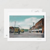 Uitzicht van Main StreetPalouse, WA Briefkaart (Voorkant / Achterkant)