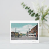 Uitzicht van Main StreetPalouse, WA Briefkaart (Staand voorkant)