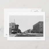 Uitzicht van Main StreetTwin Herfsten, ID Briefkaart (Voorkant / Achterkant)