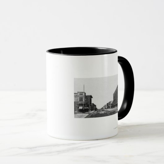 Uitzicht van Main StreetTwin Herfsten, ID Mok (Voorkant rechts)