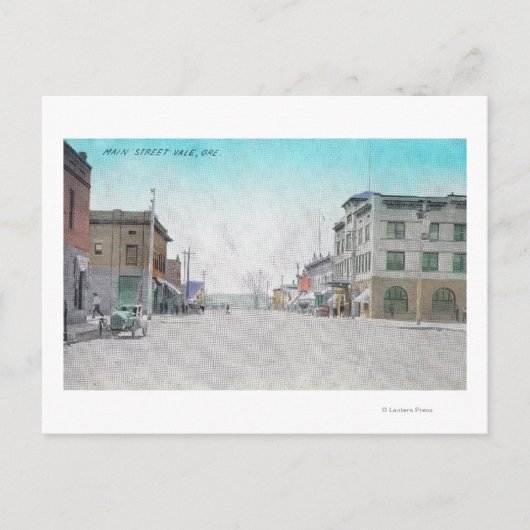 Uitzicht van Main StreetVale, OF Briefkaart (Voorkant)