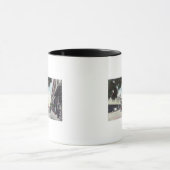 Uitzicht van Main StreetVisalia, CA Mok (Midden)