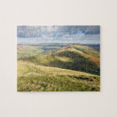Uitzicht van Mam Tor, Peak District souvenir foto Legpuzzel (Horizontaal)