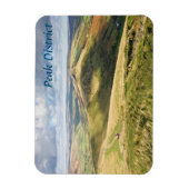 Uitzicht van Mam Tor, Peak District souvenir foto Magneet (Verticaal)