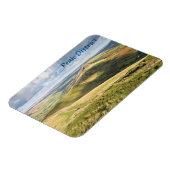 Uitzicht van Mam Tor, Peak District souvenir foto Magneet (Linkerzijde)