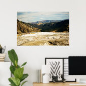 Uitzicht van Mammoth afdrukken Poster (Thuiskantoor)