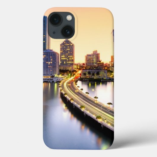 Uitzicht van Mandarijn Oriental Miami met reflecti Case-Mate iPhone Case (Achterkant)