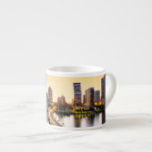Uitzicht van Mandarijn Oriental Miami met reflecti Espresso Kop (Voorkant rechts)