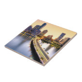 Uitzicht van Mandarijn Oriental Miami met reflecti Tegeltje (Zijkant)