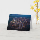 Uitzicht van Manhattan Kaart (Gele Bloem)