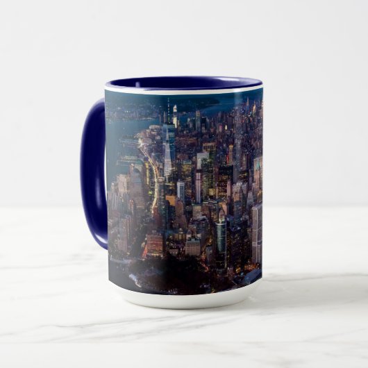 Uitzicht van Manhattan Mok (Voorkant links)